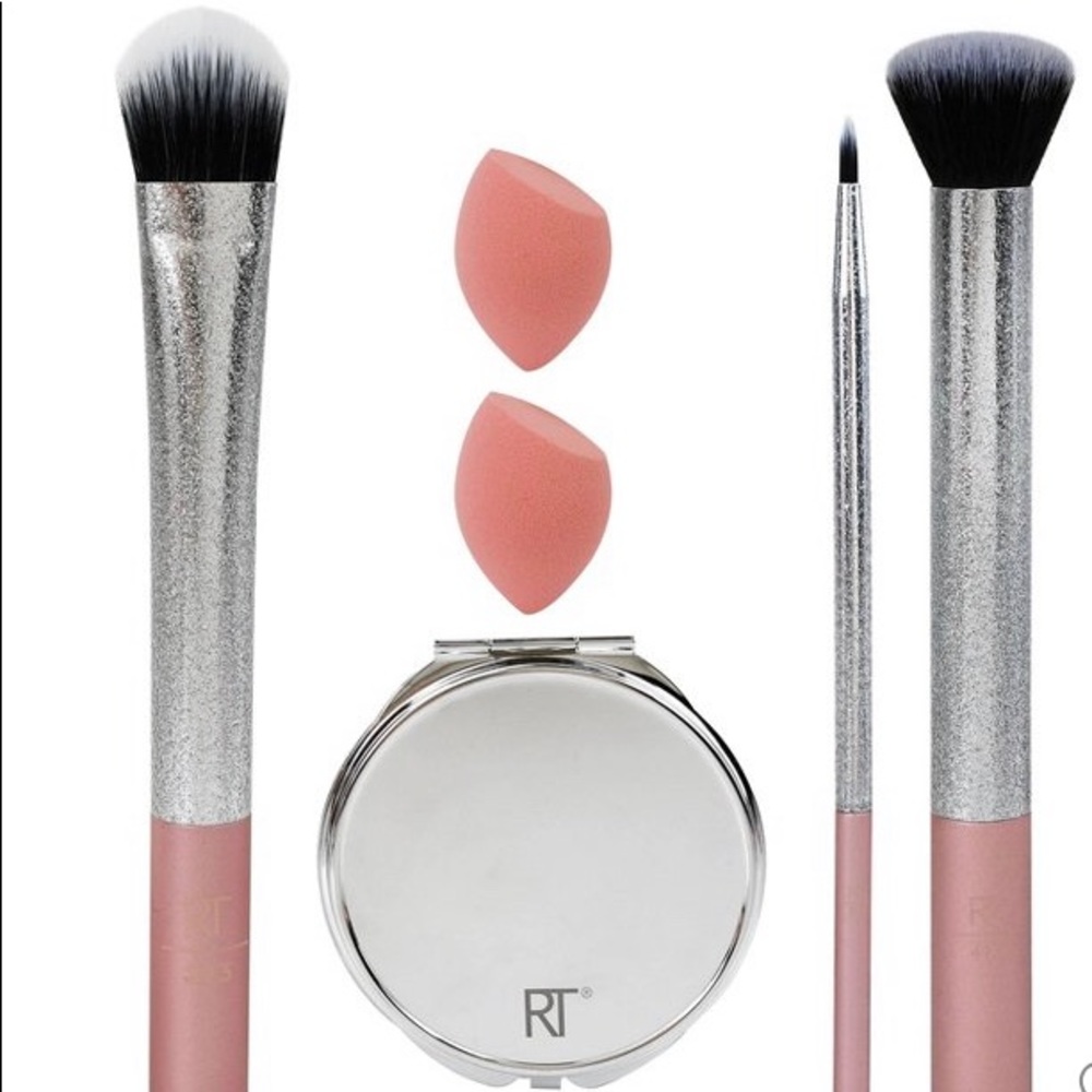 🎊 HP 💝 Real Techniques Soft Shimmer Brush Gift Set - Picture 3 of 4